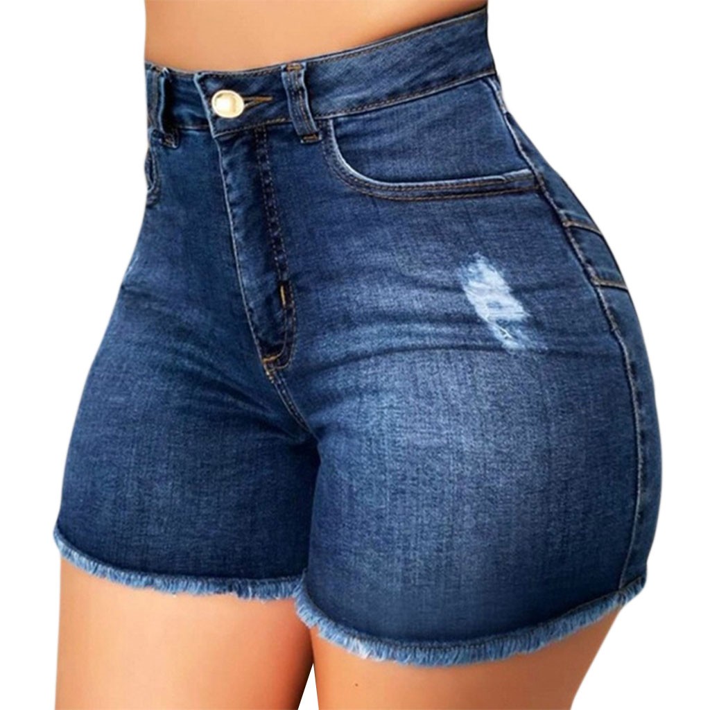 Title 4, Shorts Denim Jeans Woman Denim Shorts Broken Cr...