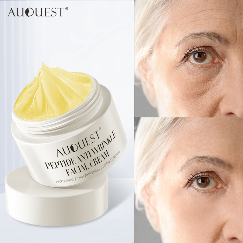 Best of AUQUEST Peptide Anti-Wrinkle Facial Cream Collagen Anti Aging Hyaluronic Acid Moisturizing Smoothing Whitening Face Skin Care Reviews & Tips