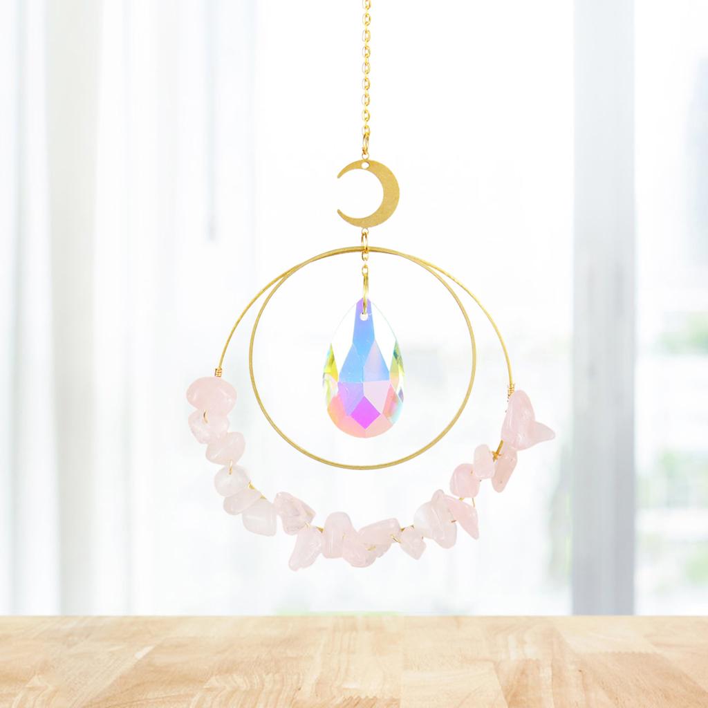 Crystal Chandelier Bead Ball Pendants Hanging  Prisms for Wedding Gift, Indoor Outdoor Decor