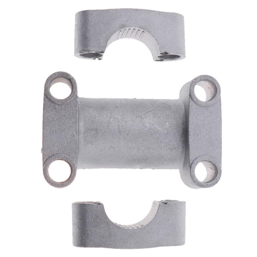 22mm Hole Universal Motorcycle Handle Bar Riser Mount Clamp Adapter  1pc Motocross Motorbike Motorcycle Part