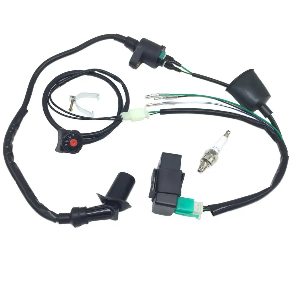 Wire Harness Ignition Coil CDI Kill  for 160cc  Dirt Bike ATV