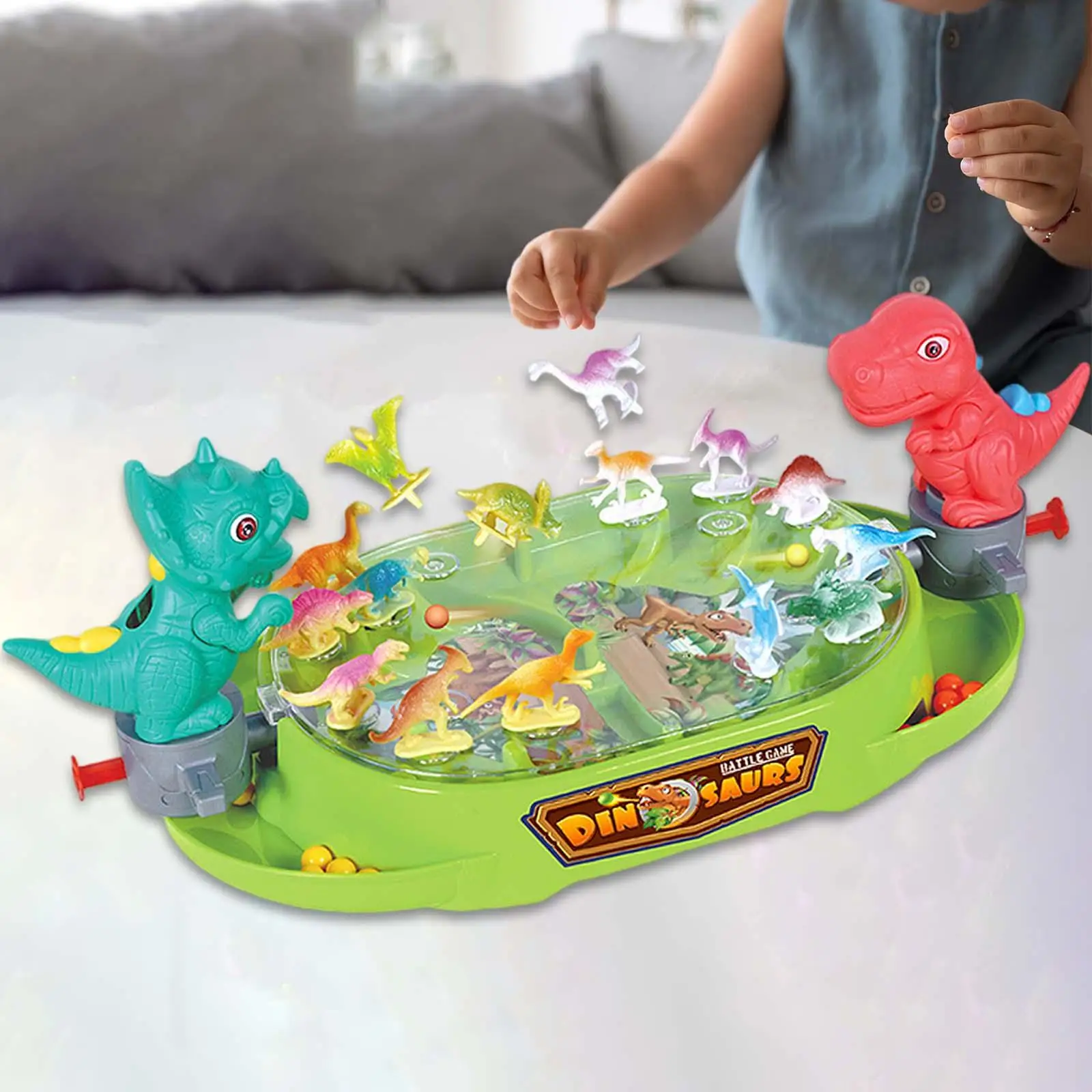 Double Player Dinosaurs Toys game Training Board Game for Toddlers Boys and Girls Adults and family kids Outdoor Indoor
