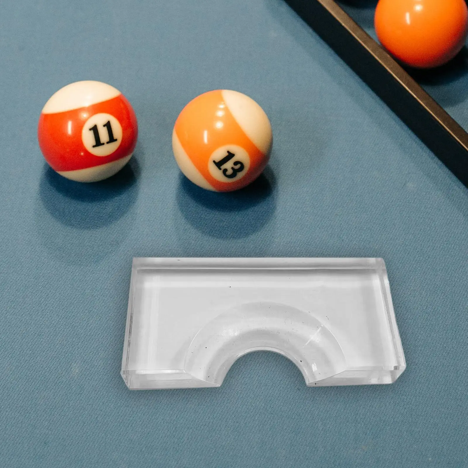 Acrylic Snooker Ball Holder Clear for Pool Ball Snooker Accessories Bars Pub