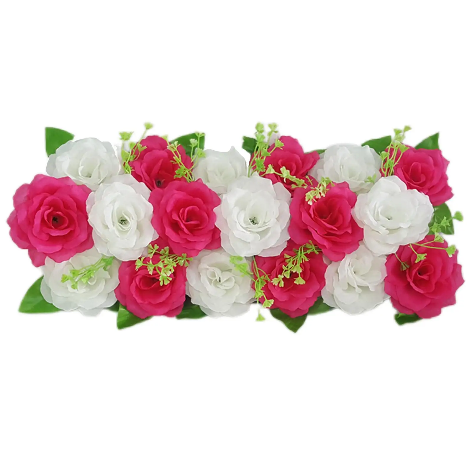 Artificial Rose Row Wedding Background Flower Wall Decoration DIY Combination Wedding Arch Arrangement