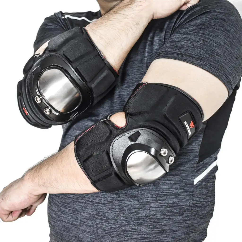 Adjustable Elbow Pads Support Brace Sleeves Guard Arm Pad MMA Wrap