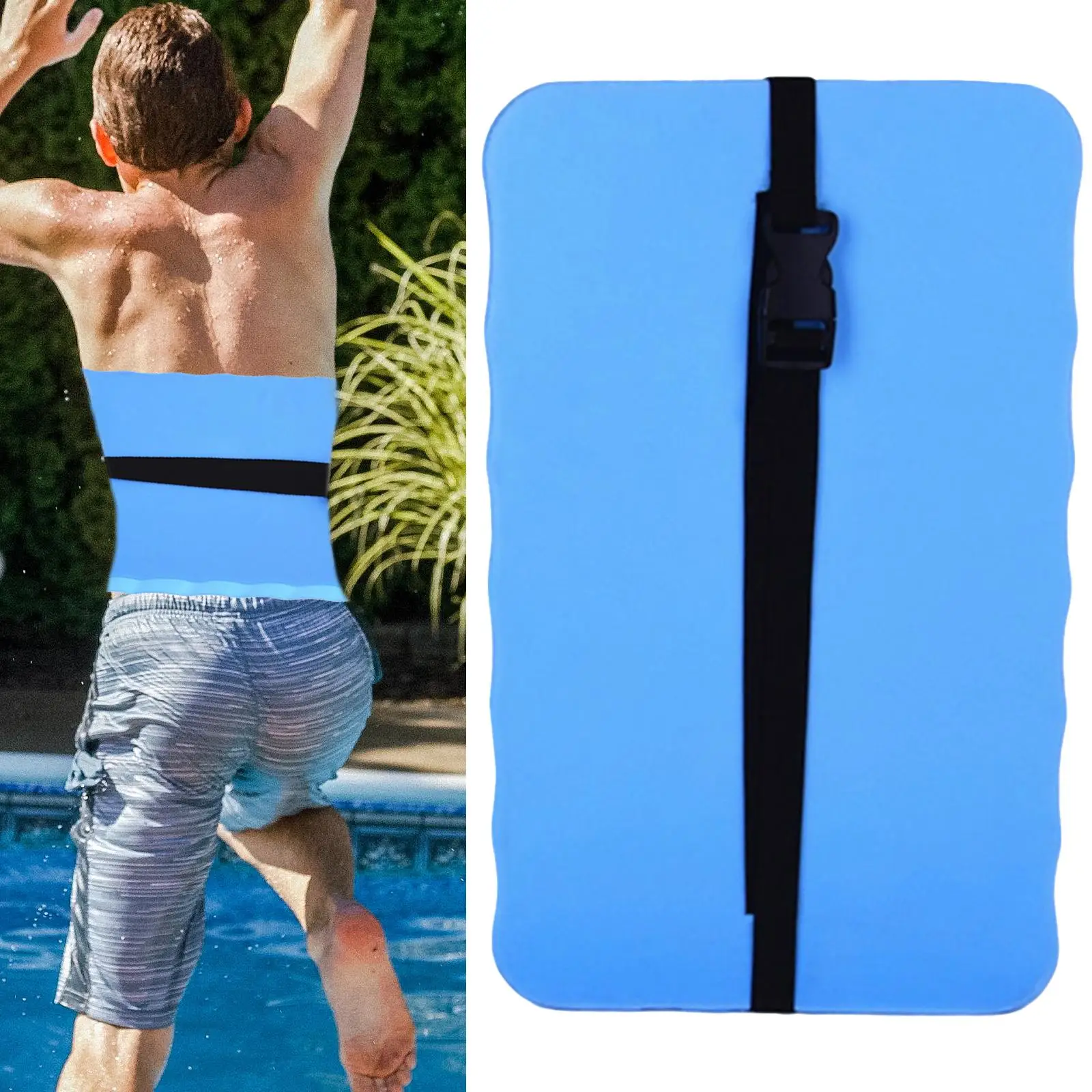 Swim Floating Belt Swimming Waist Belt Portable Outdoor Training Equipment
