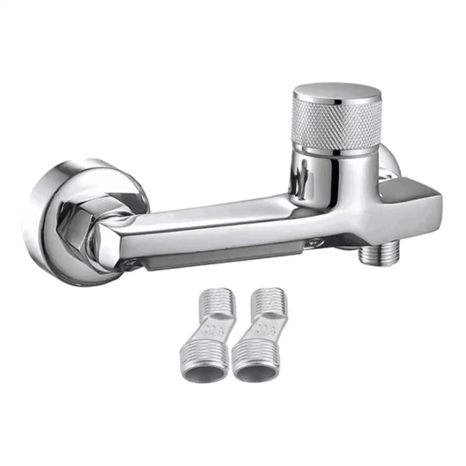 Wall Mounted Shower Faucet, Waterfall Tub Spout Sprayer, Bathroom Accessories for Cold and Hot Water,
