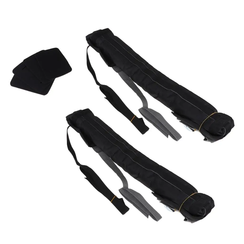 2 Pieces  Top Roof Rack Pads for Kayak Luggage Paddleboard Holder