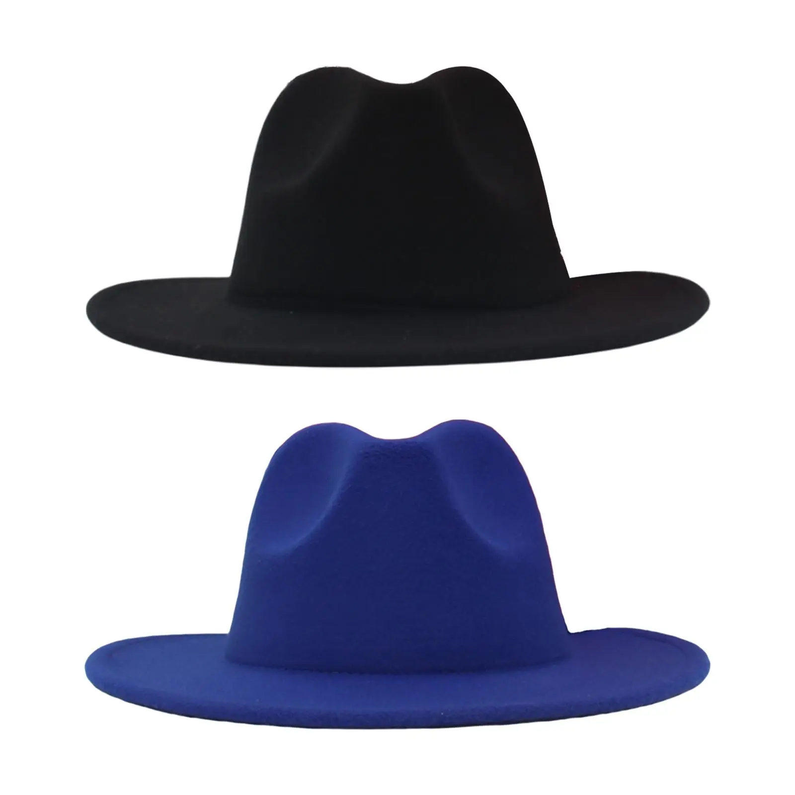 Fashion Fedora Hat Red Lining Comfortable for Men Costume Accessory Wedding