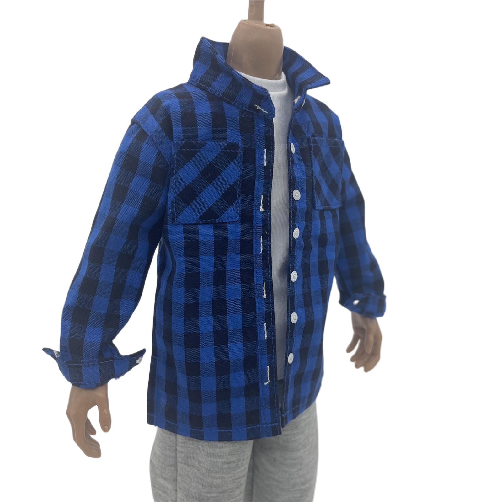 1/6 Scale Shirt and Pants Set Birthday Gifts 12 inch Male Action Figure Doll Clothes Toy Accessories Leisure for 1/6 Doll