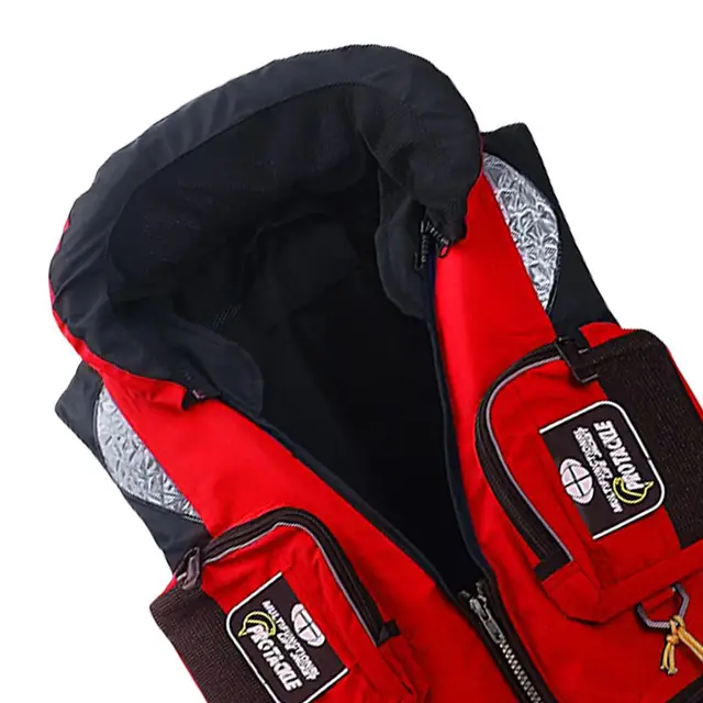 Fishing Adults Life Jacket Multi-pocket Large Buoyancy Sea Water