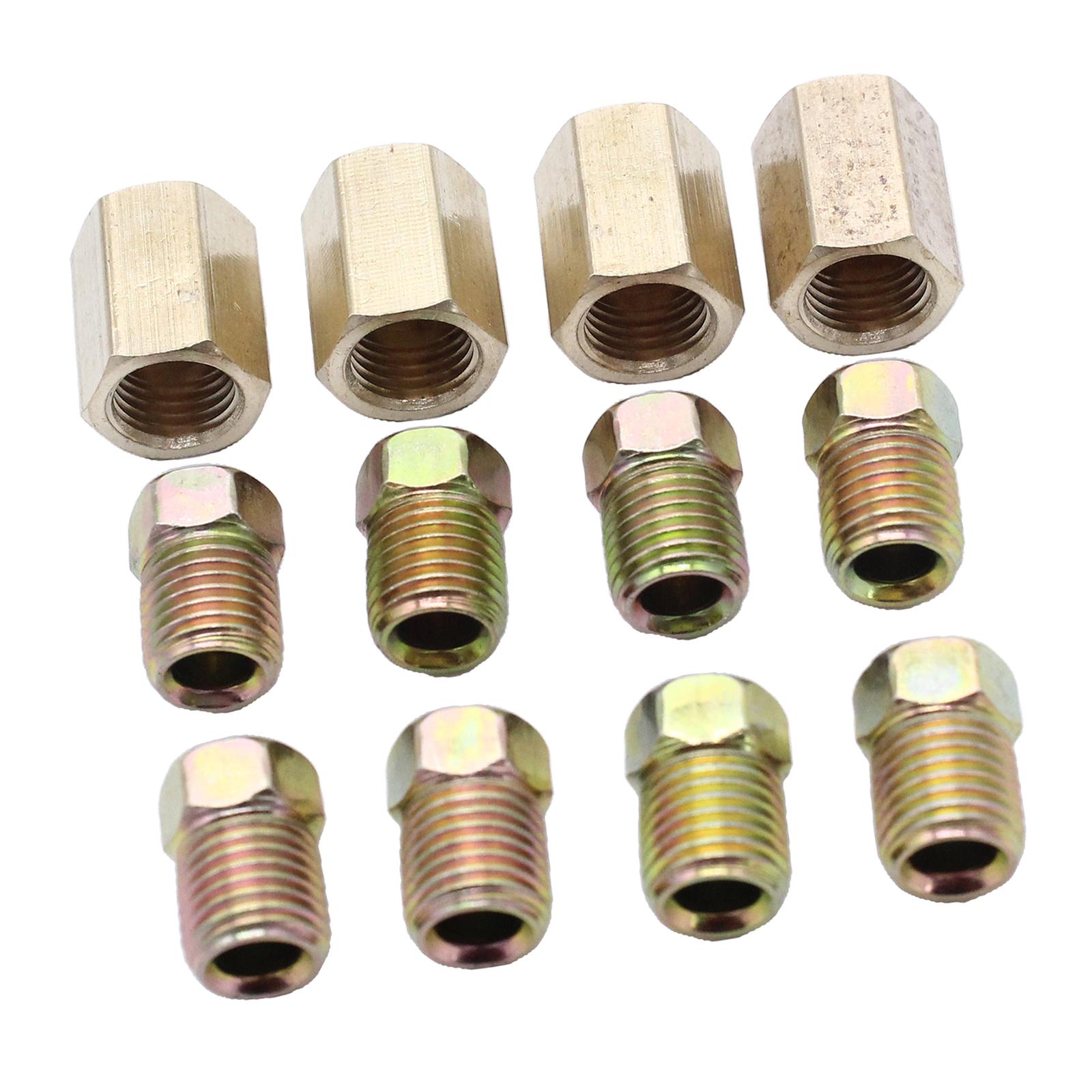 12x 3/8 Brake Line Fittings Assortment for 3/16