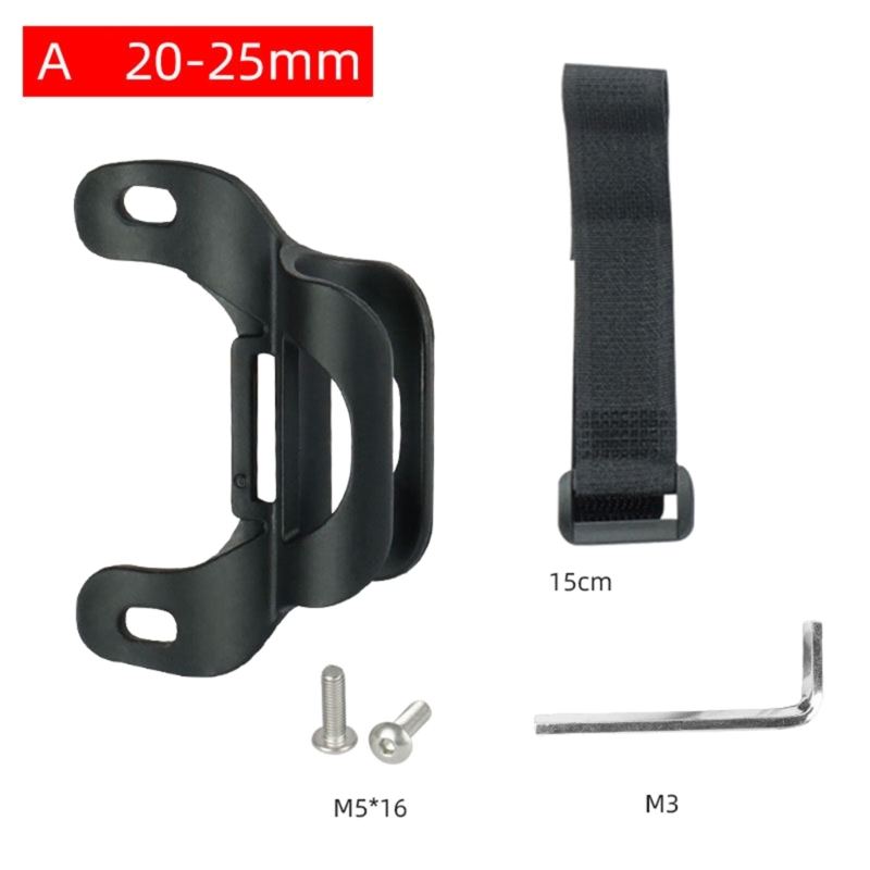 Fahrrad pumpen halter halterung Doppel mund Luft zylinder klemmen Pumpen halter – Detail 9