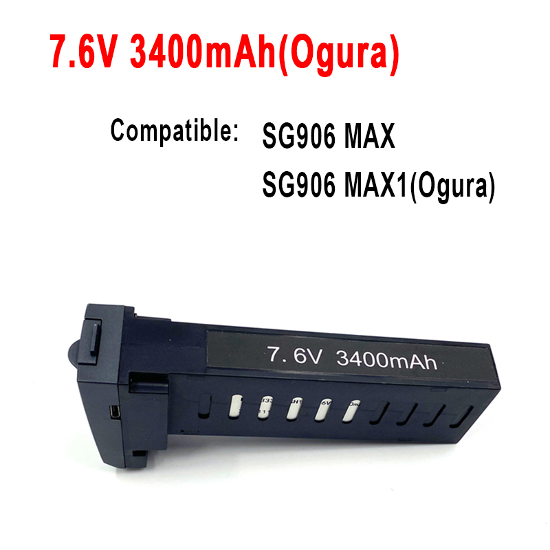 sg908 pro max zangão bateria 7.6v 3400mah