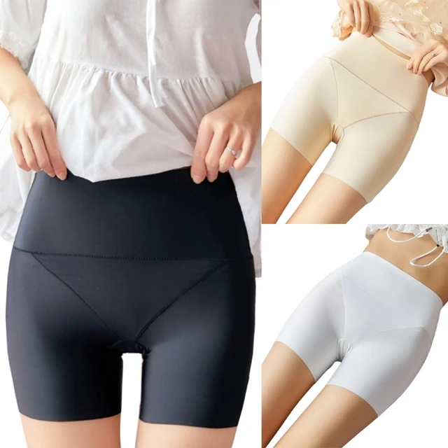 KINDLY Nylon Polyester Spandex Seamless Boy Shorts Panty (Women's) 6 Pack 
