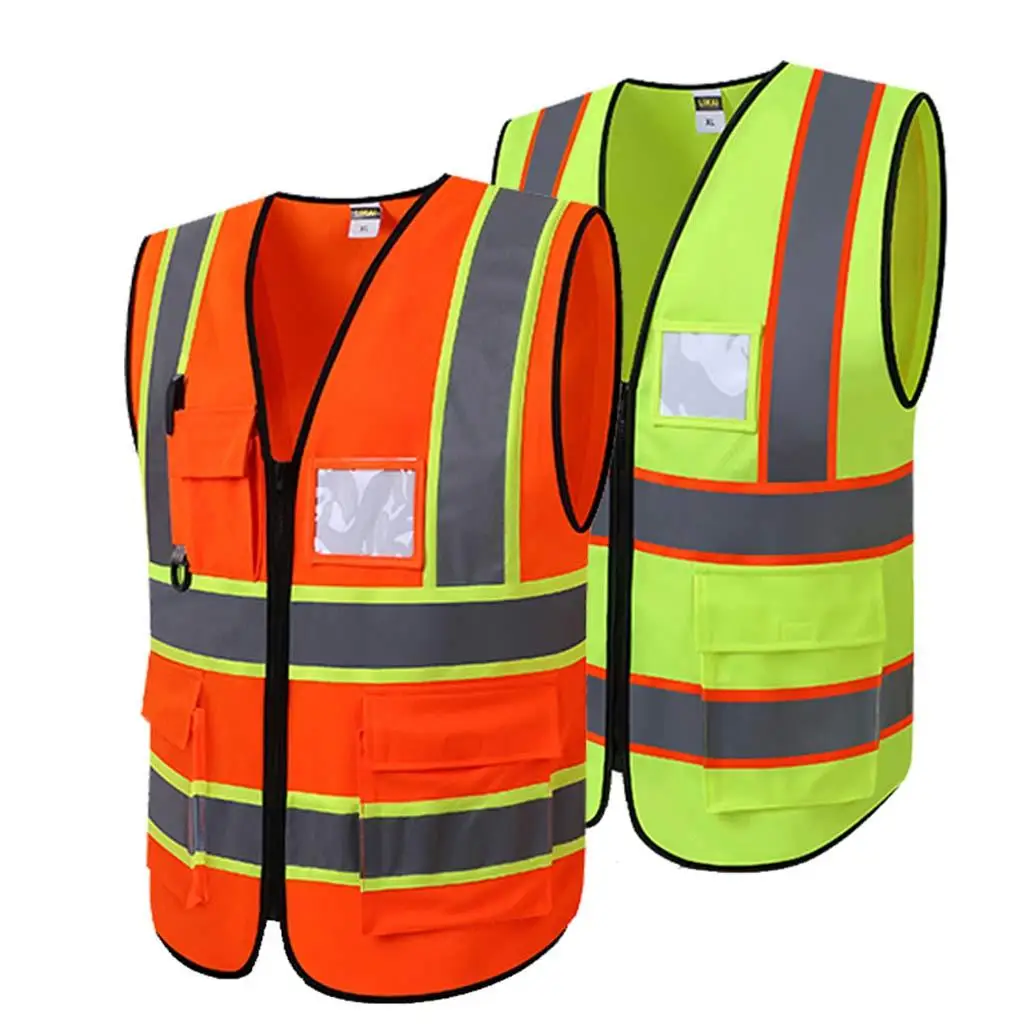 Reflective Vest Builders Cleaning Painting Coat Jacket Clothes Free Size