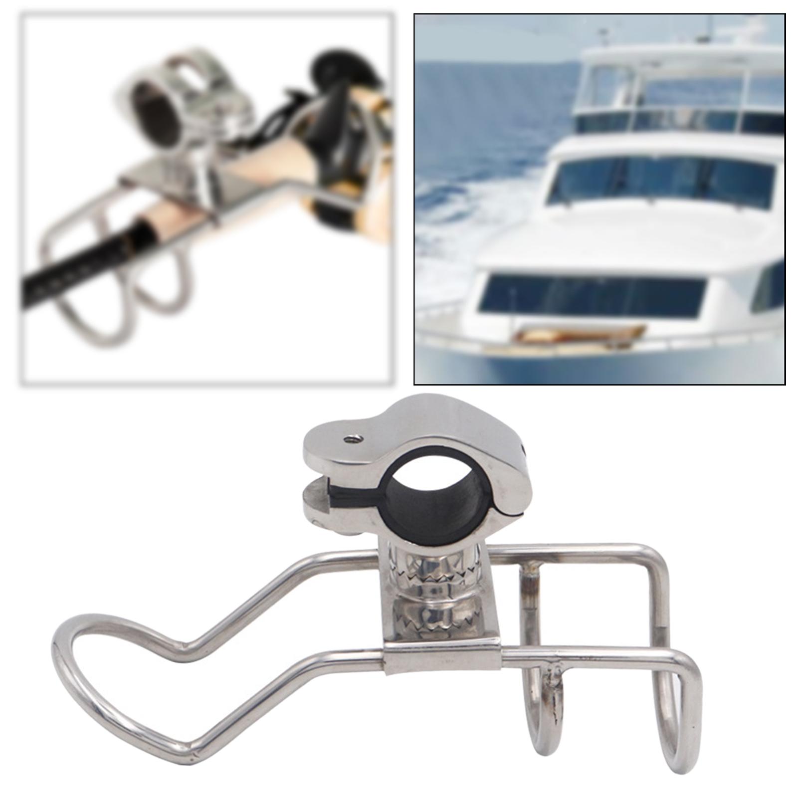 Boat Fishing Rod Holder Pole Support Bracket Adjustable Fishing Boat Rods Holder Fishing Rod Racks for Canoe Accessories