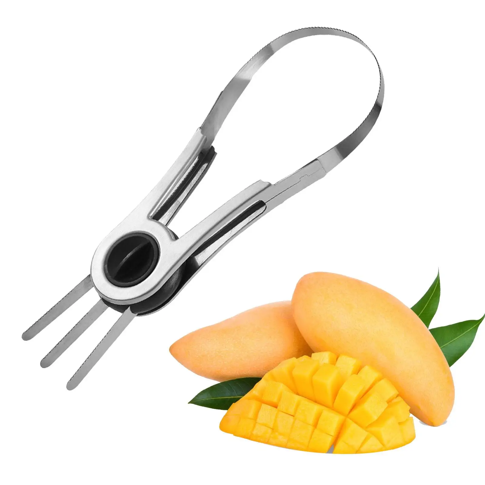 Mango Slicer Reusabe Multifunctional Household Mango Papaya Pitaya Corer Tool Fruit Corers Tool Mango Cutter for Mango Papaya