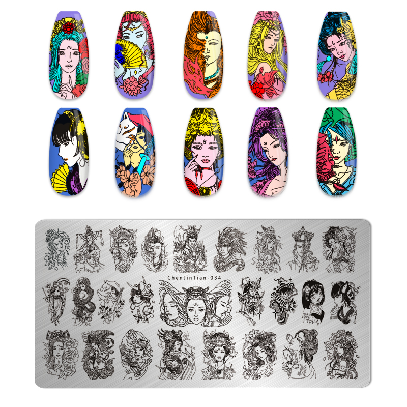 Best of Cartoon Character Nail Stamping Plates Brand Cartoon Animal Stainless Steel Nail Polish Nail Art Stamping Plates For Girls Reviews & Tips - Image 3