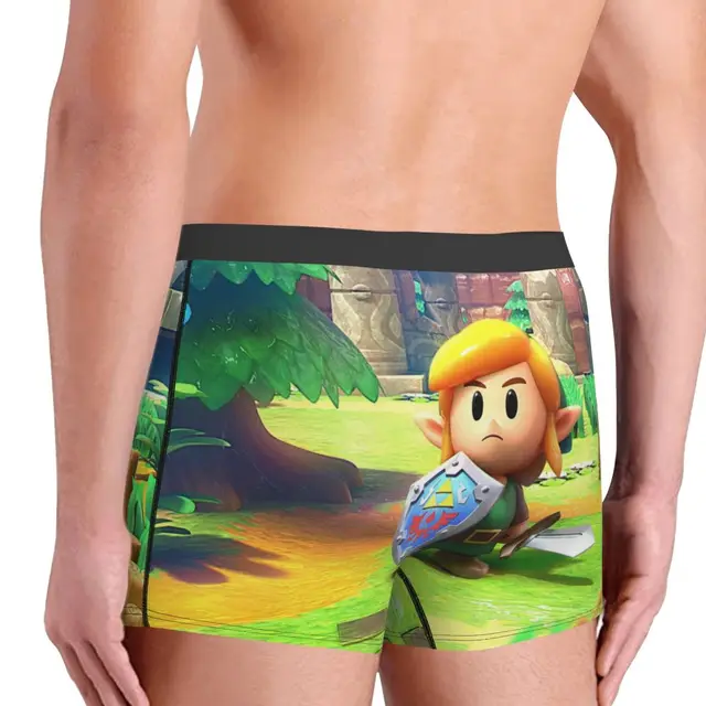 Novelty The Legend Of Zeldas Link Boxers Shorts Panties Male Underpants  Breathbale Video Game Briefs Underwear - Boxers - AliExpress