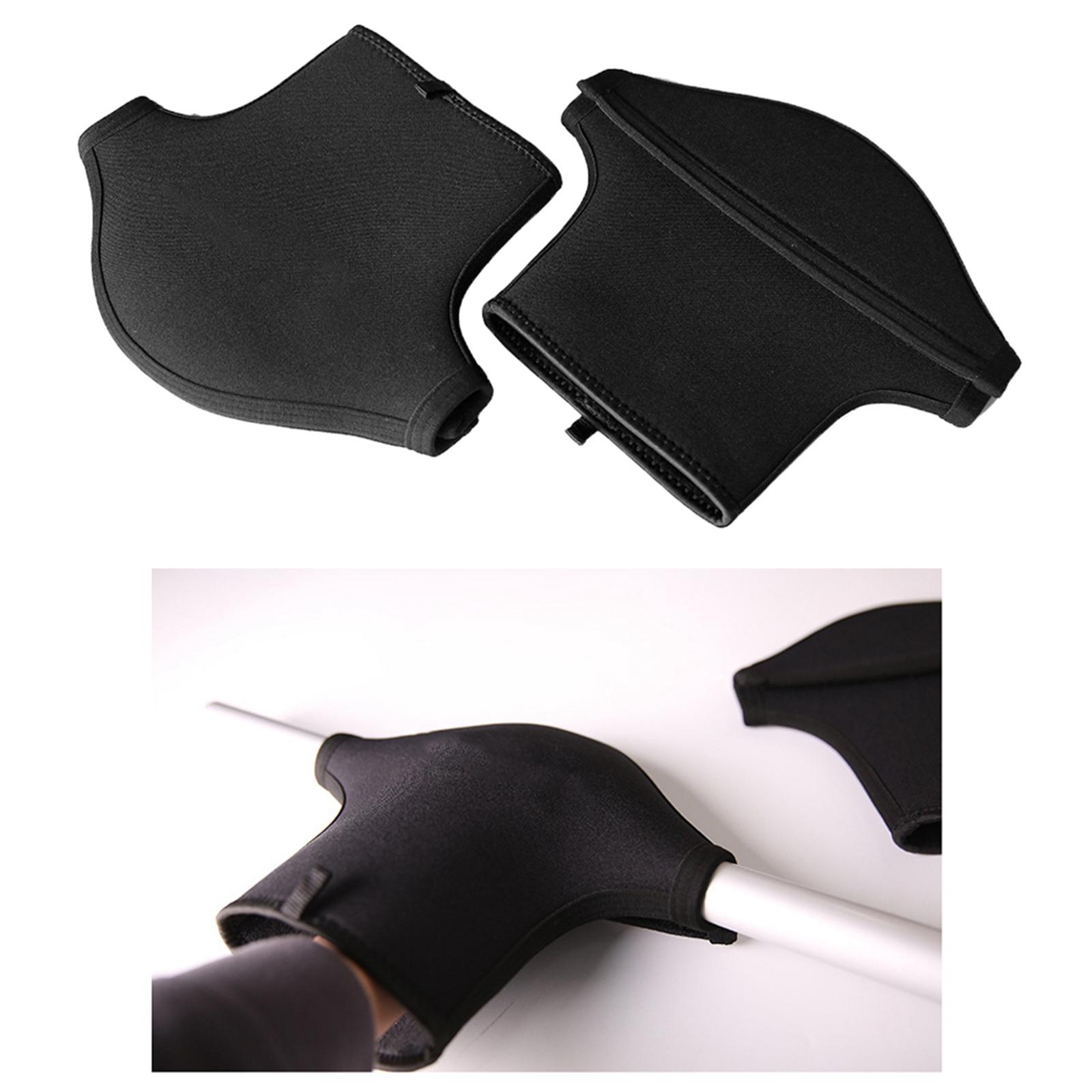 2x Kayak Paddle Mitts Neoprene Kayak Paddle Grips Gloves for Rafting Touring