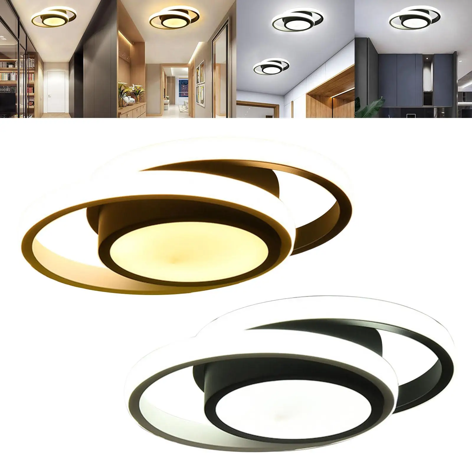 Nordic LED Ceiling Light Chandelier Fixtures Surface Mounted Pendant Light for Aisle Porch Corridor Dining Room Bathroom