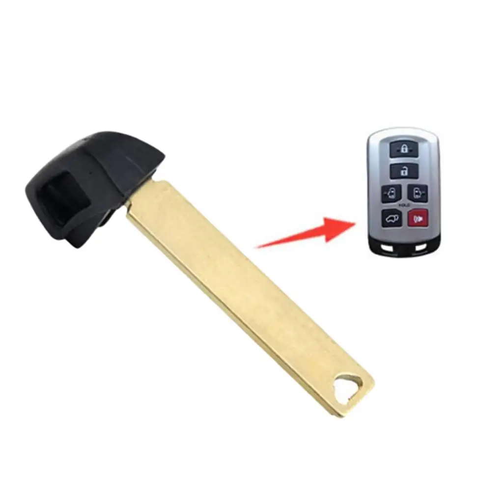 Uncut Replacement Blade Blank Smart  Remote Key For Toyota Smart Key
