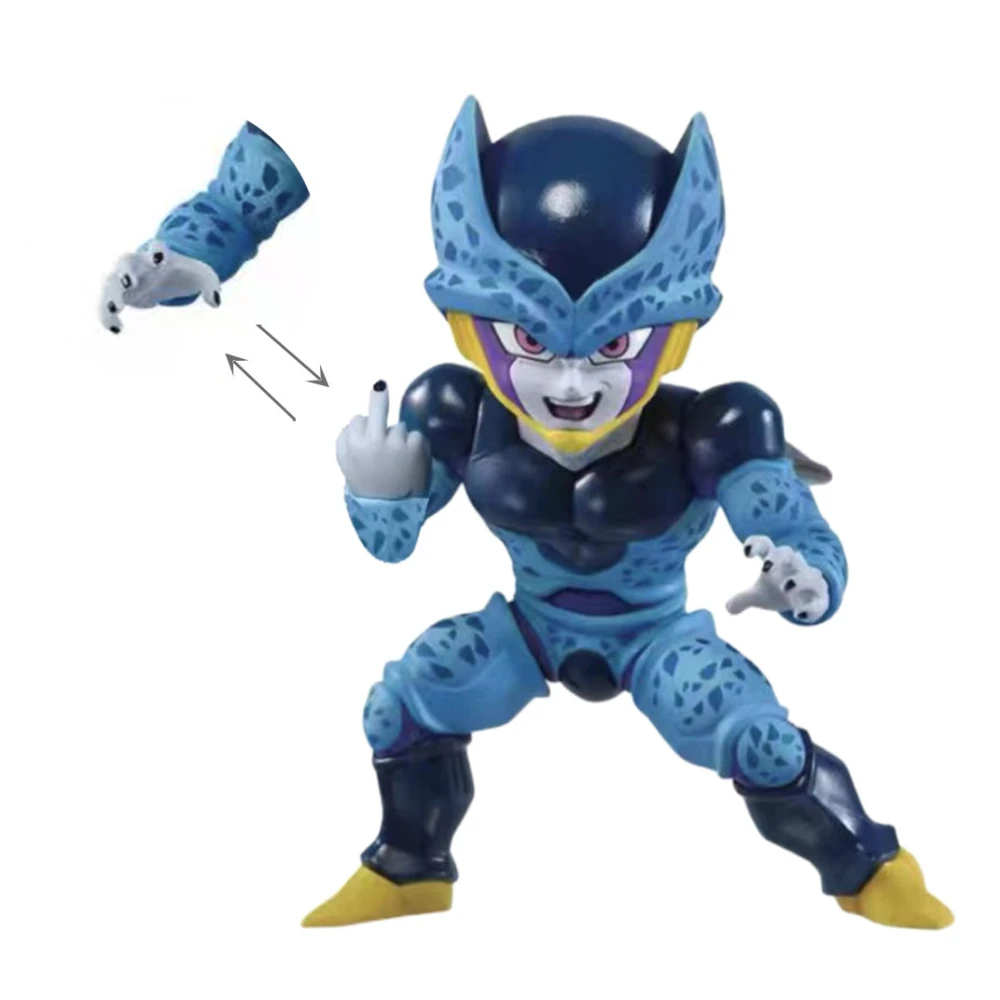 the office funko pop Dragon Ball Z Cell Figure JR. (Vs Omnibus Super) Cell Junior PVC Action Figures Model Toys for Children Gifts king ghidorah toy