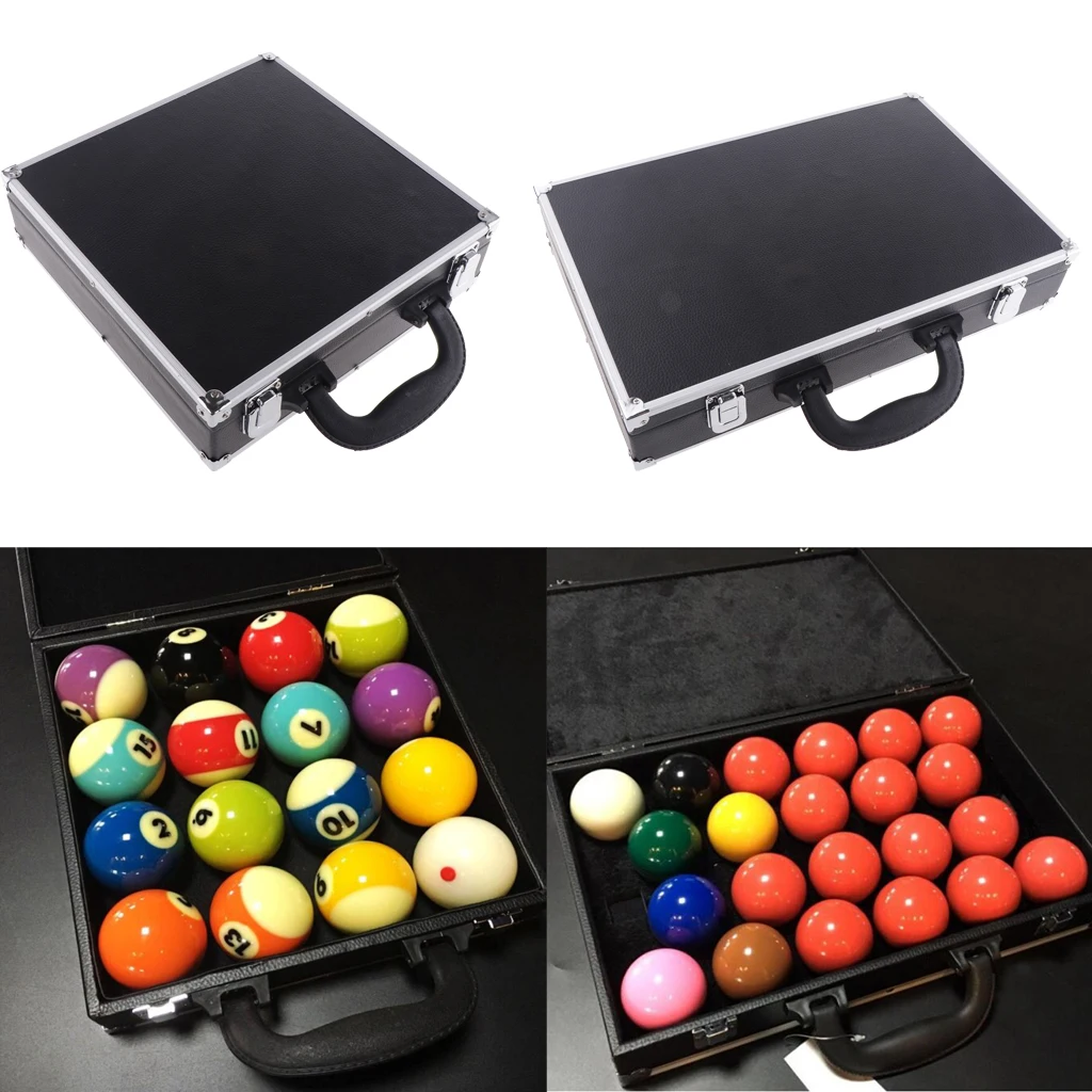 Billiard Balls Case Carrying Bag Pool Ball Billiard Balls Storage Box