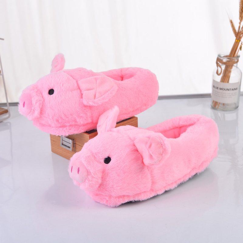 Cartoon Pig Funny Shoes Girls Lovely Indoor Slippers Ladies Home