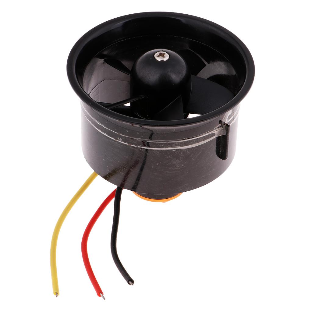 64mm Duct Fan QF2611 4500KV Brushless Motor 5  for RC EDF Jet Airplanes