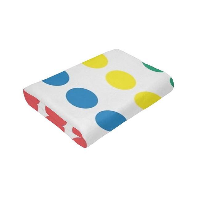 The Twister Game Blanket Throw Blanket for Sale by ACH-Designs