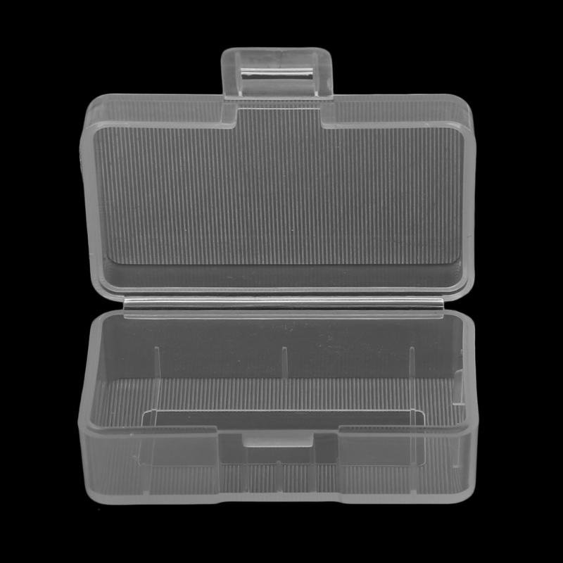 Mini transparent für Koffer halter Aufbewahrung sbox für 1x9V Batterie oder 2x aa Batterie – Detail 5