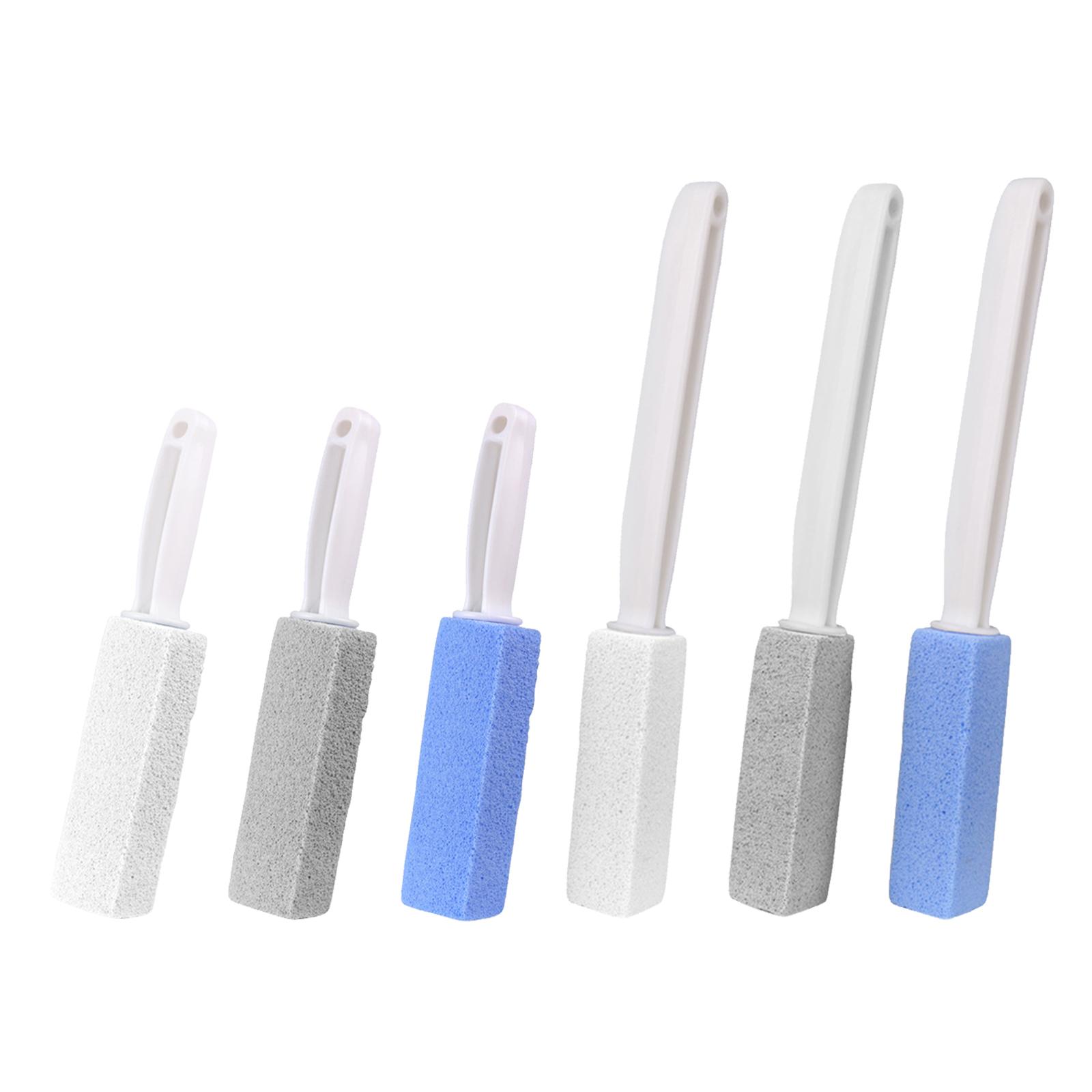 Toilets Cleaner Stone Quick Cleaning Stone with Long Handle Bathroom Gadgets Toilet Bathroom Brush for Feet Care Rust Grill
