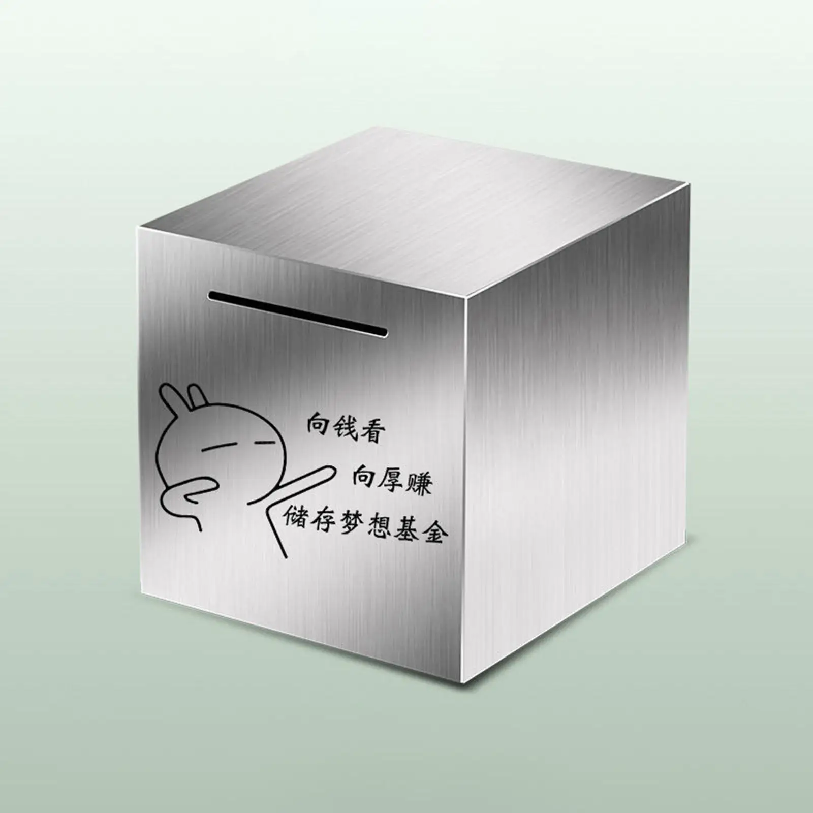 Piggy Bank Equipment Centerpiece Durable Portable Deposit Box Gifts for Money Children Desktop Thanksgiving Christmas