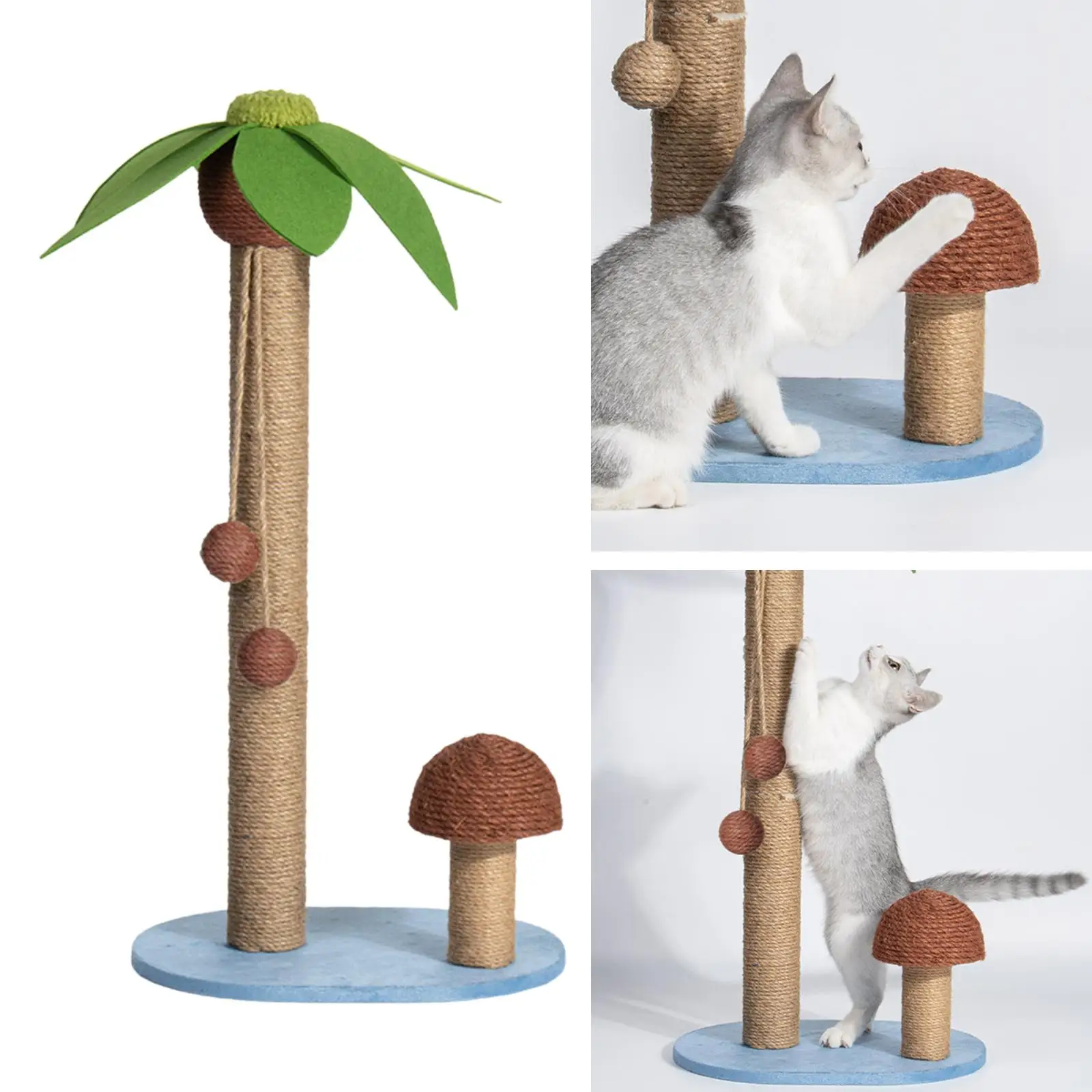 Cat Scratcher Wear Resistant Cat Climbing Tree Carpets Sofa Protector Cat Accessories Pet Supplies Cat Scratching Tree Playhouse