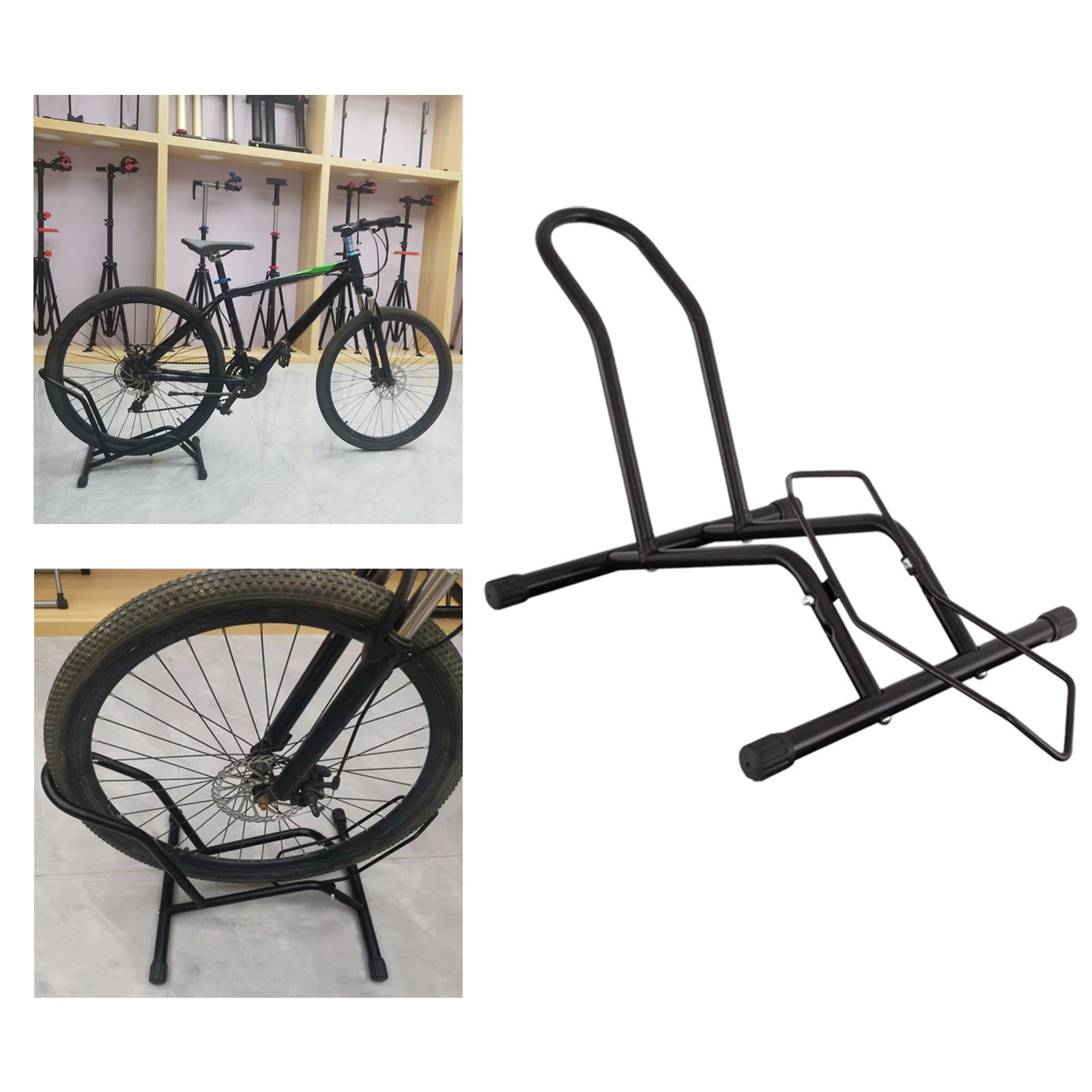 Bicycle Floor Type Parking Rack Display Stand Repair Rack Bike Holder for Indoor Outdoor Mountain Garage Storage Cycling Stand