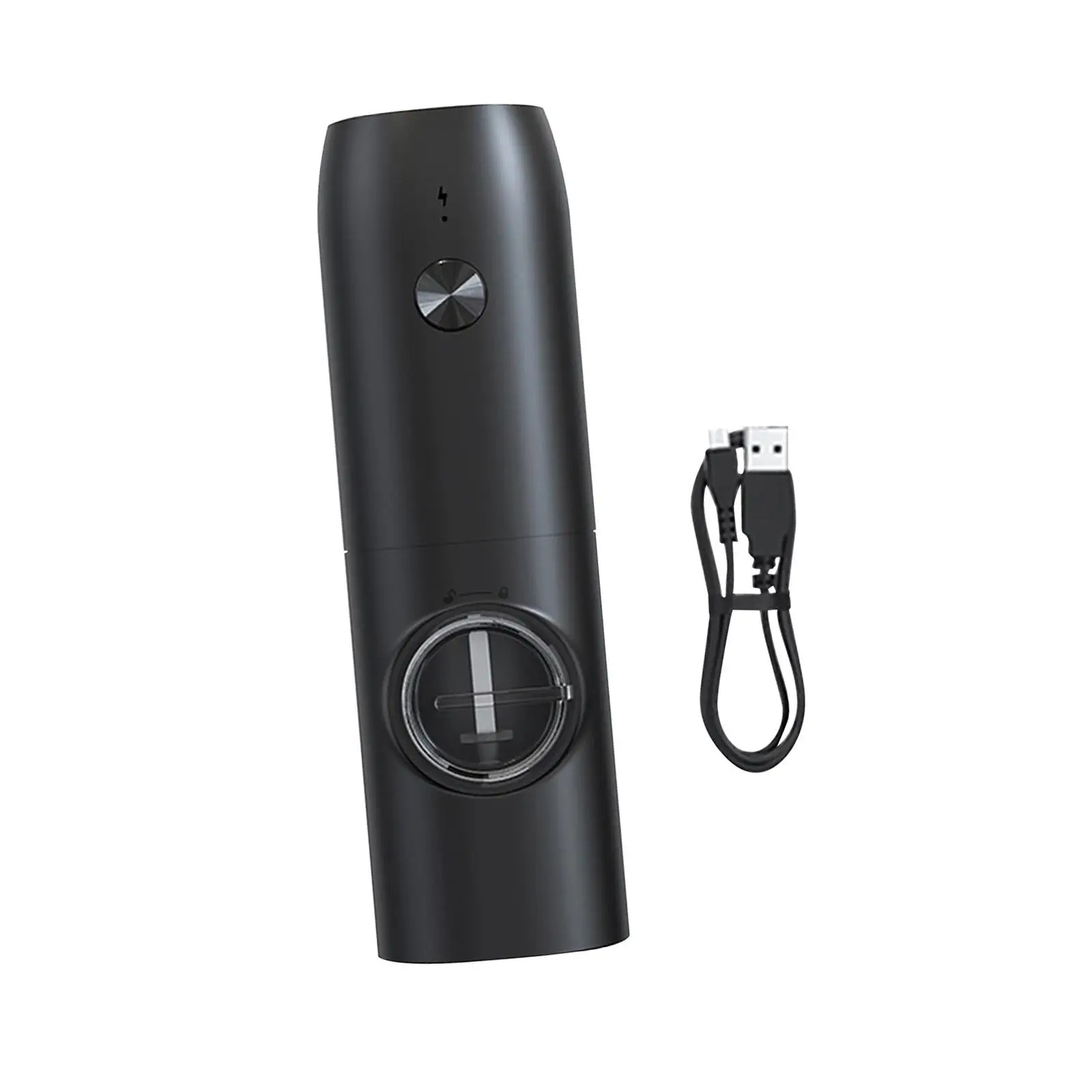 lovelectronic88 Pepper Mill Household Tool USB Charging Adjustable Coarseness