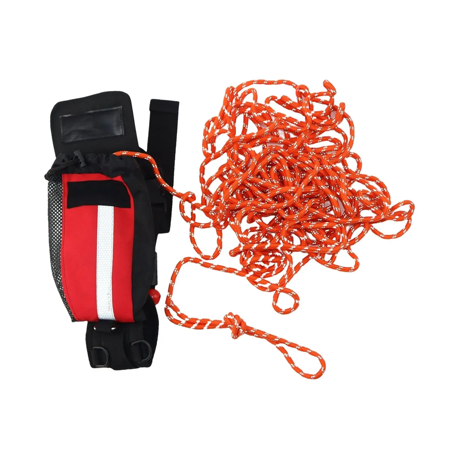 Reflective Throwable Rope Throw Bag Accessory Device Floating Throwing Line for Kayak Canoe Yacht Sailing Boating Water Sports