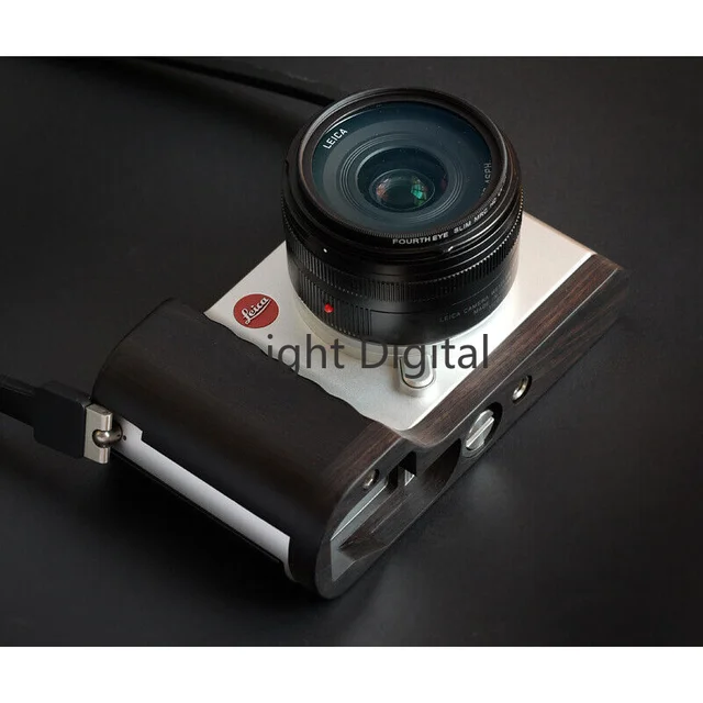 Handmade Black Wood Hand Grip L Plate for Leica D-LUX typ109 typ 109 dlux  Camera