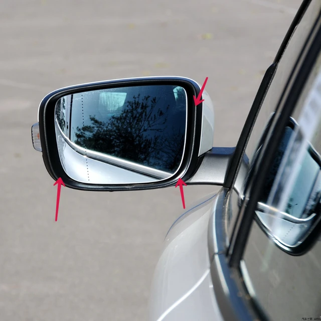 Couvercle de rétroviseur extérieur de voiture, cadre de boîtier, porte  latérale, lentille en verre métropolitain, clignotant, Volvo XC60 2007-2013  - AliExpress