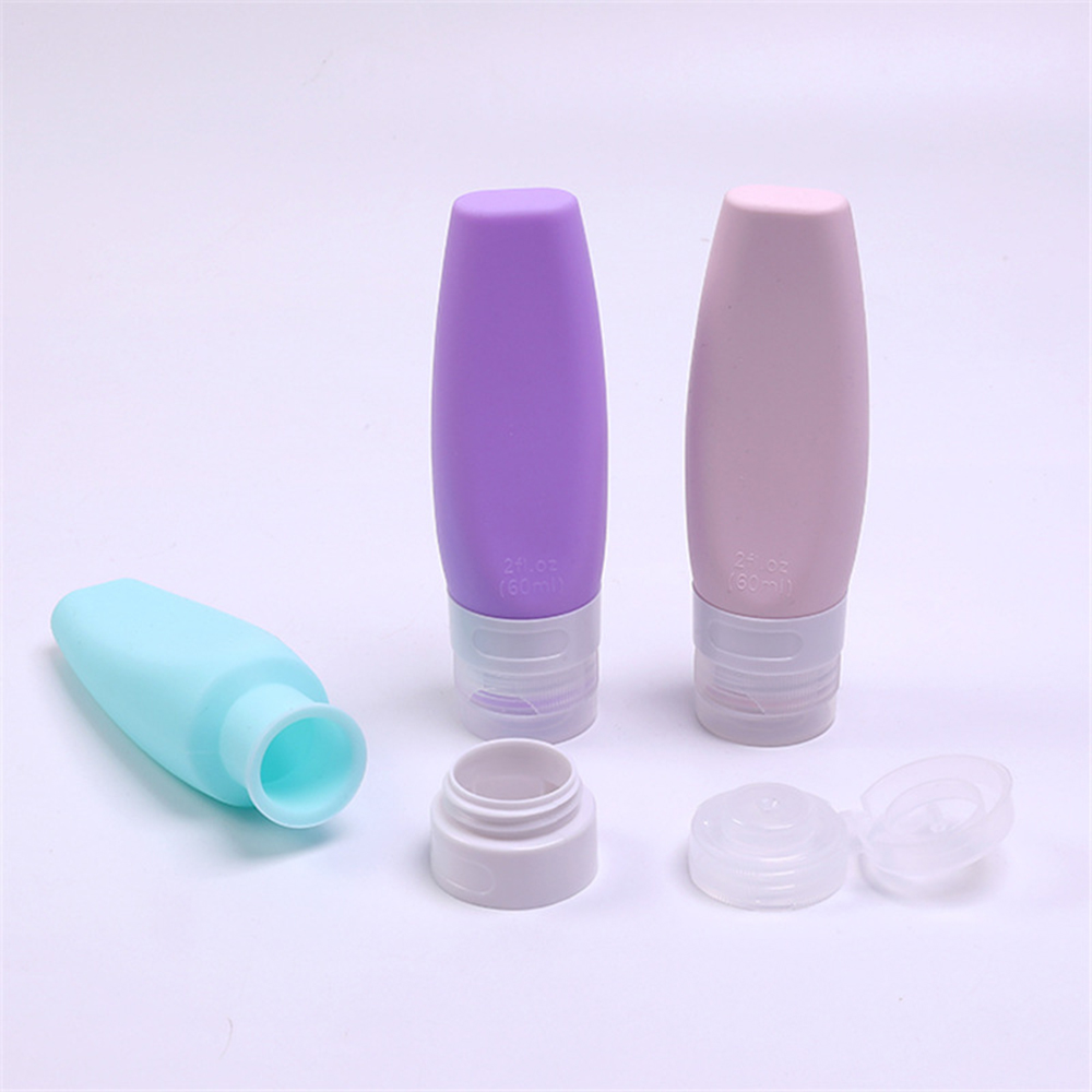 Best of 60 / 100ml Portable Silicone Refillable Bottle Travel Packing Lotion Shampoo Cosmetic Squeeze Containers Portable Bottle Reviews & Tips