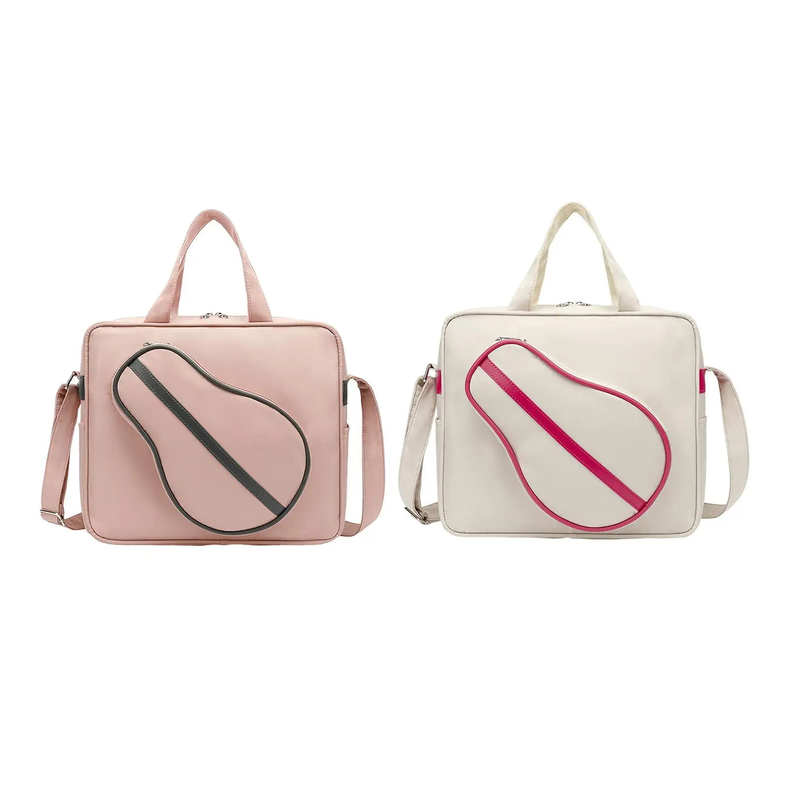 Table Tennis Shoulder Bag Water Resistant Handbag Adjustable Shoulder Strap