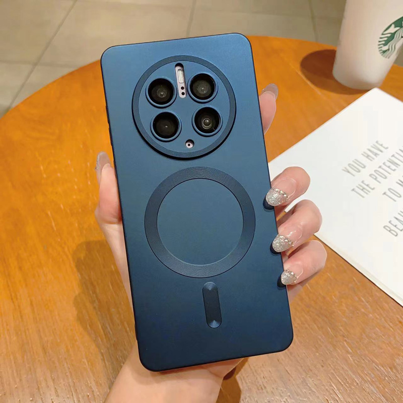 Magnetic Wireless Charging Phone Case For Huawei P60 P60pro P50_voghion.com