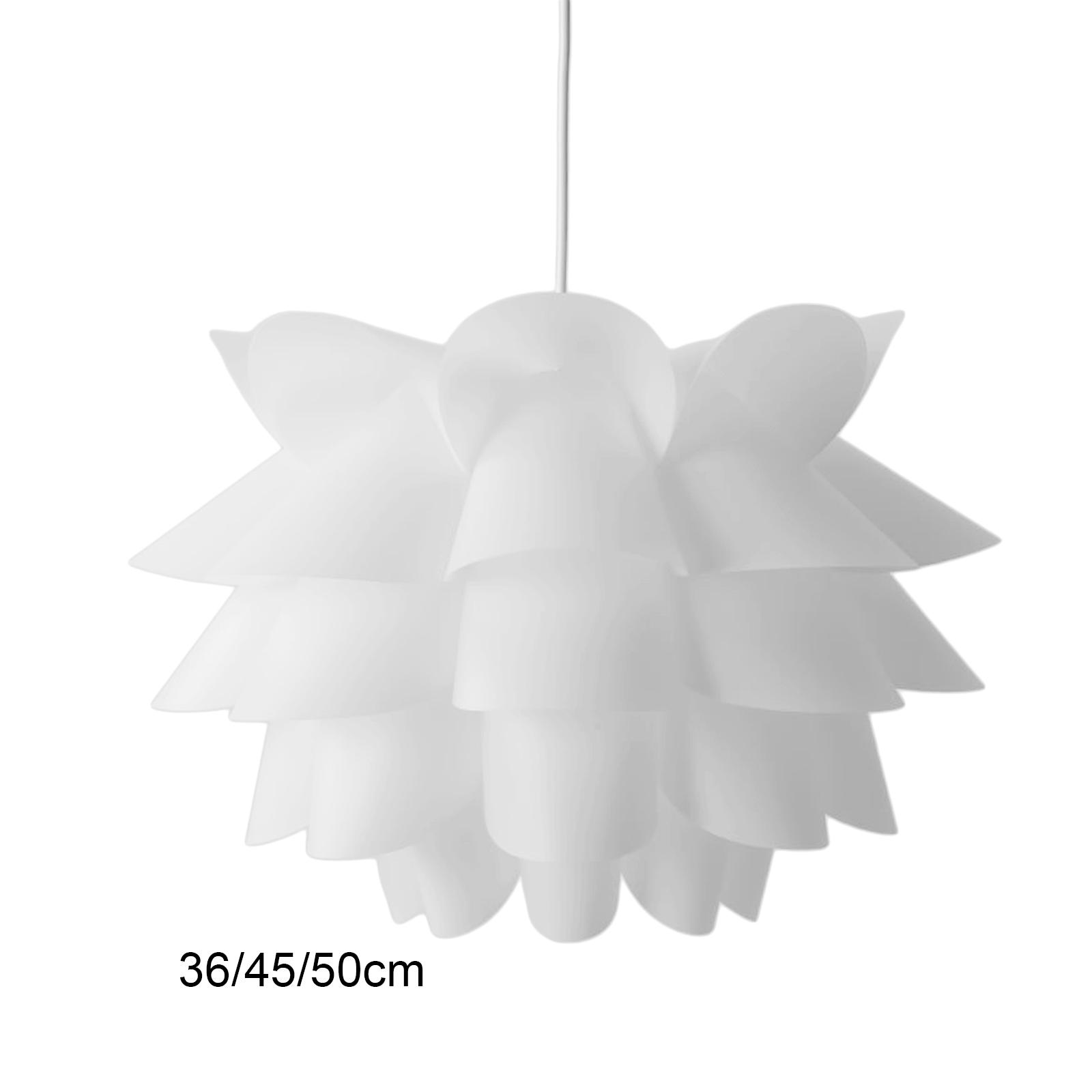 plastic flower lamp shade