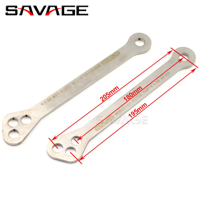NBX- Black Lowering Links GSX 600F 750F 1000 Katana GSF 1200 Bandit