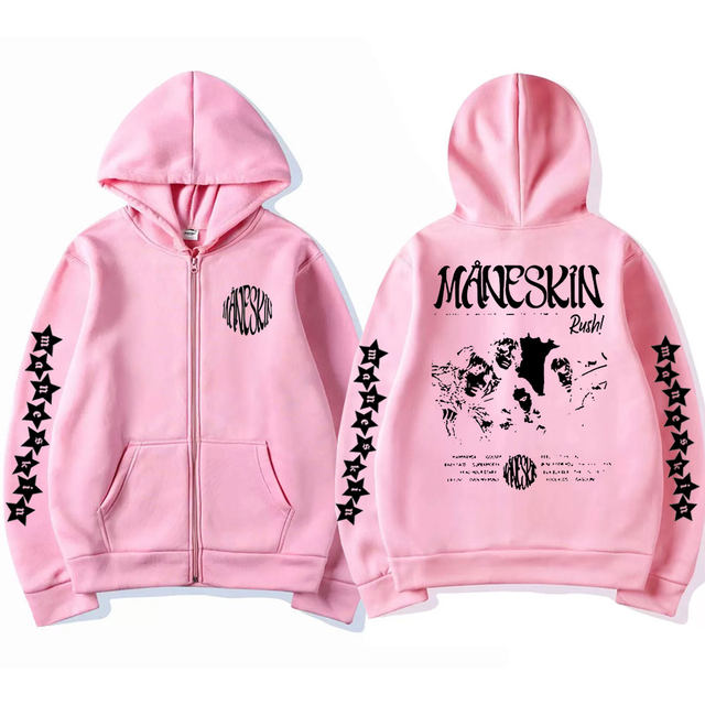 マネスキン rush! グッズ パーカー XL フーディー maneskin