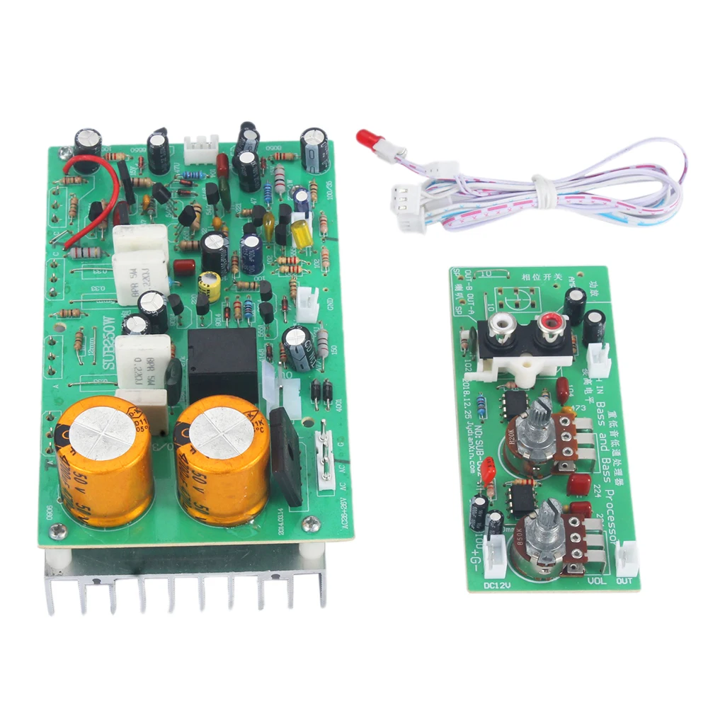 250W HIFI Audio Amplifier Board AC26-26V Subwoofer Bass DIY Module