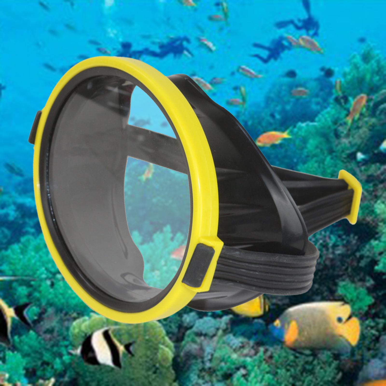 Classic Oval Diving  for Children, Silicone , Fog  Lens,  Snorkeling & Spearfishing, Single Lens Scuba