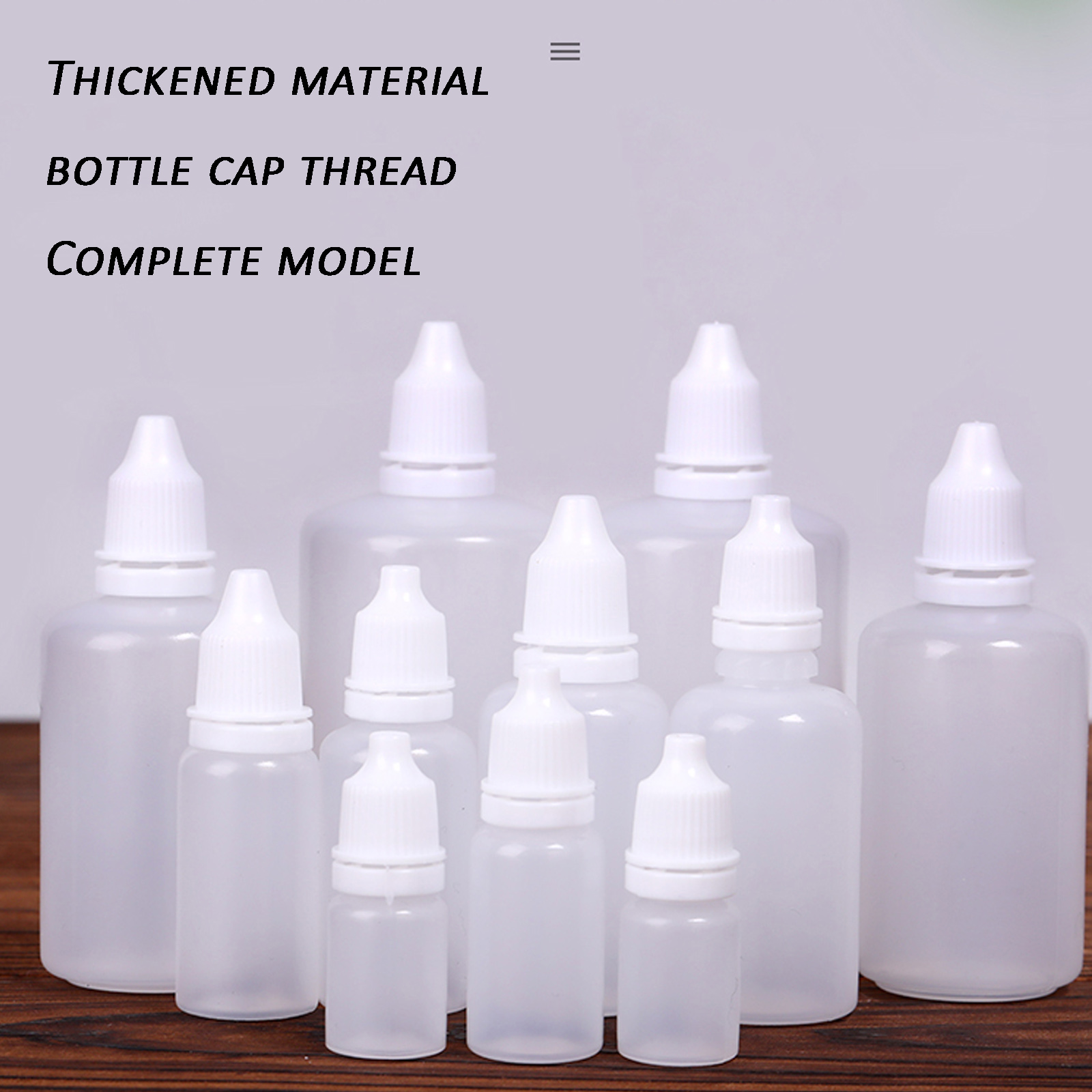 Best of 1 / 5PCs Wholesale Eyes Liquid Dropper Refillable Bottles Empty Plastic Squeezable Travel Paint Sample Drop Can Be Glue Applicator Reviews & Tips